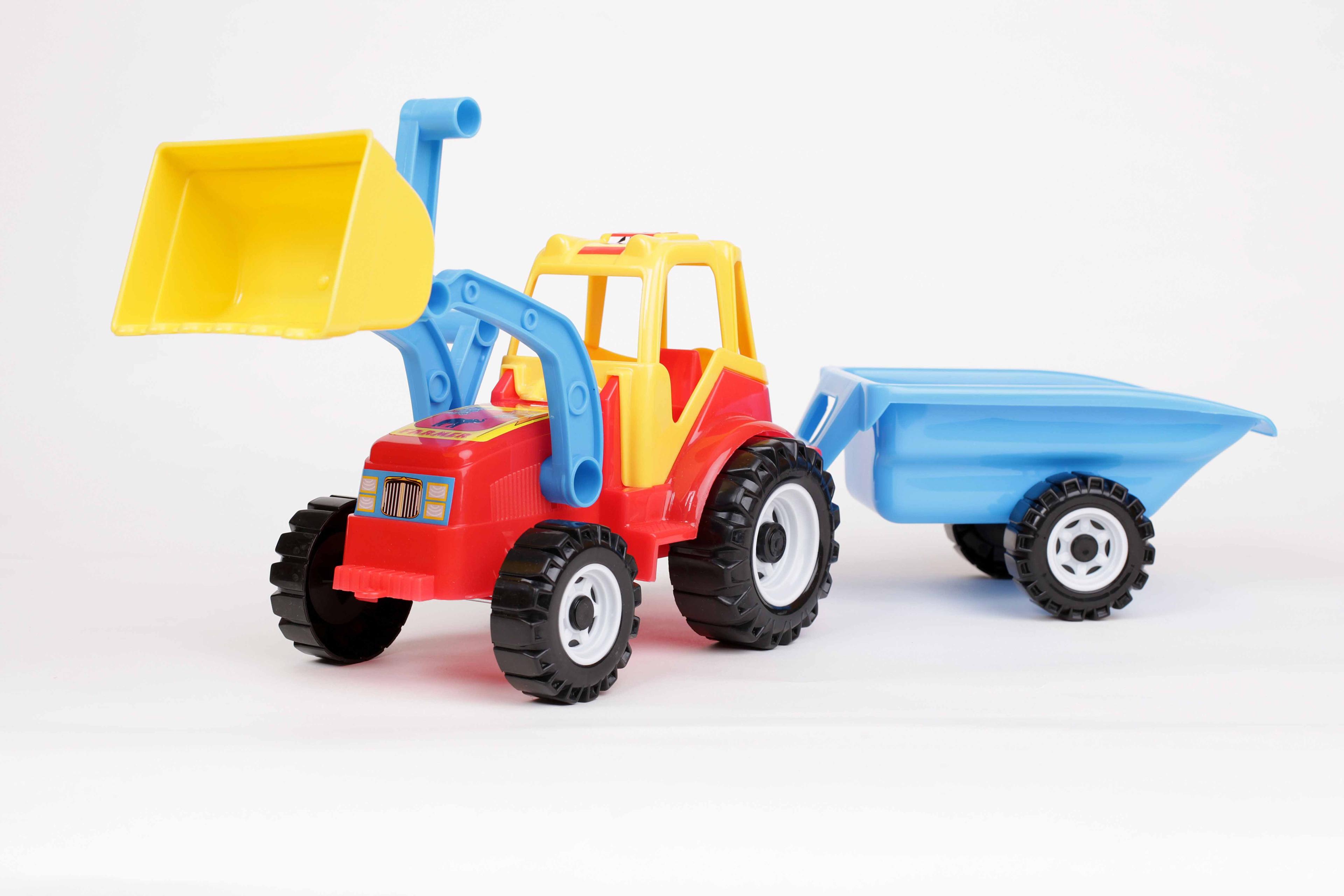 Tractor with loader and trailer - model 091