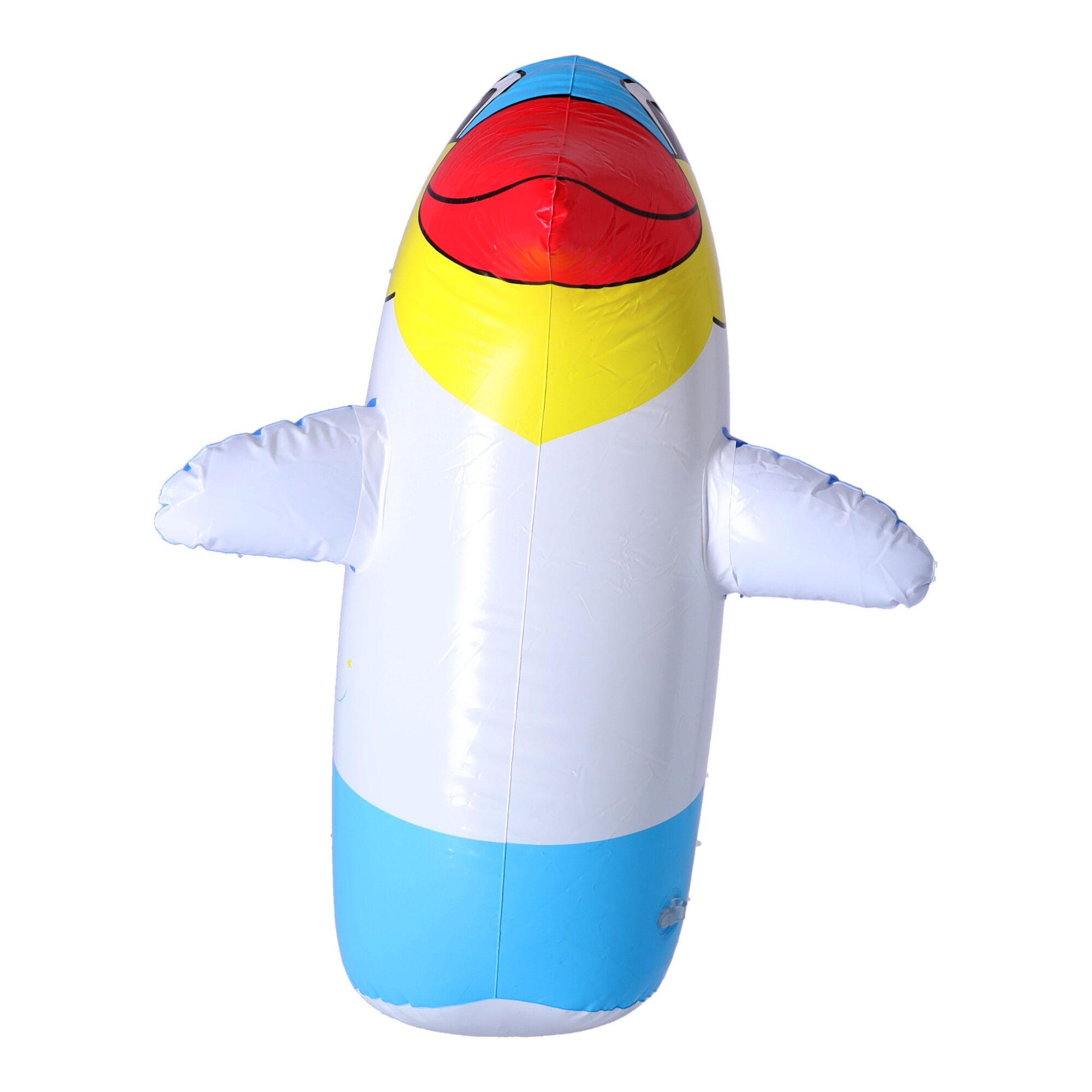 Inflatable punching bag for children, Toy for children - penguin, 45 cm.