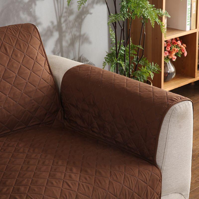 Pokrowiec na sofę, kanapę - brązowy