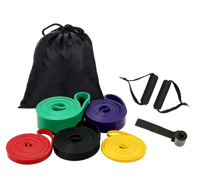 Fitness power band / Exercise Rubber - orange 77-104 kg