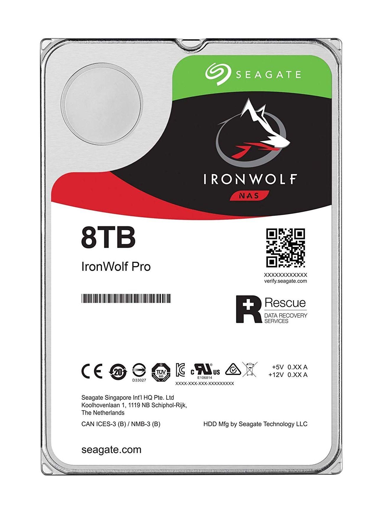 Seagate IronWolf Pro ST8000NE001 internal hard drive 3.5" 8000 GB Serial ATA III