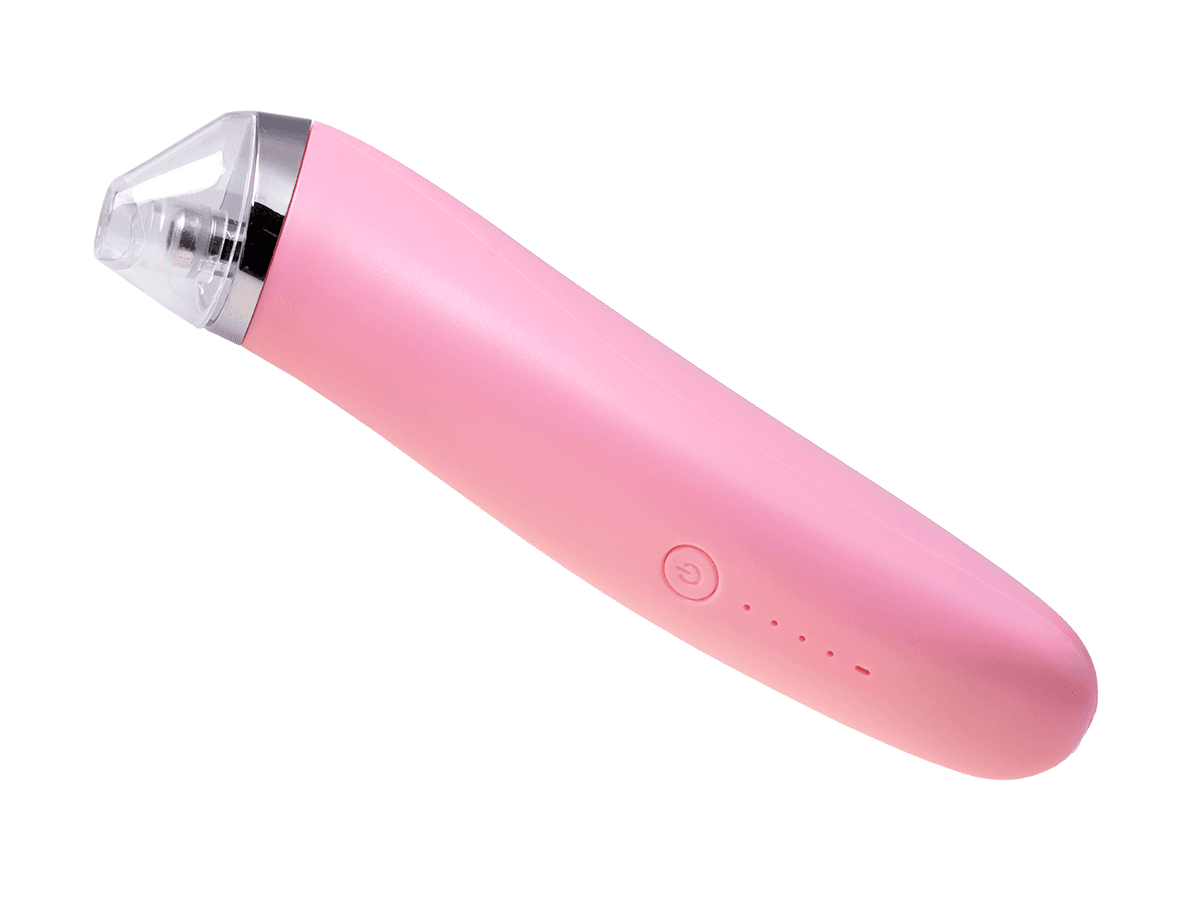 Blackhead vacuum cleaner and microdermabasia - pink color
