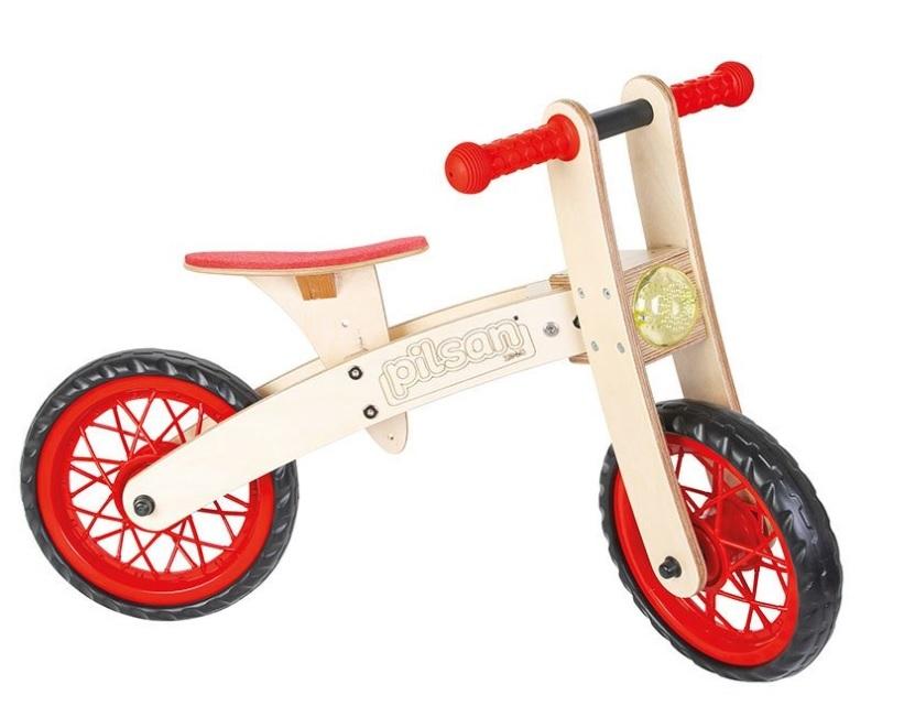Rider, cross-country bike, children's wooden bicycle Pilsan