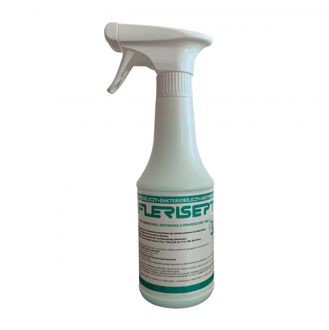 Liquid for hygienic disinfection of surfaces and hands Flerisept 500ml - Eucalyptus essential oil