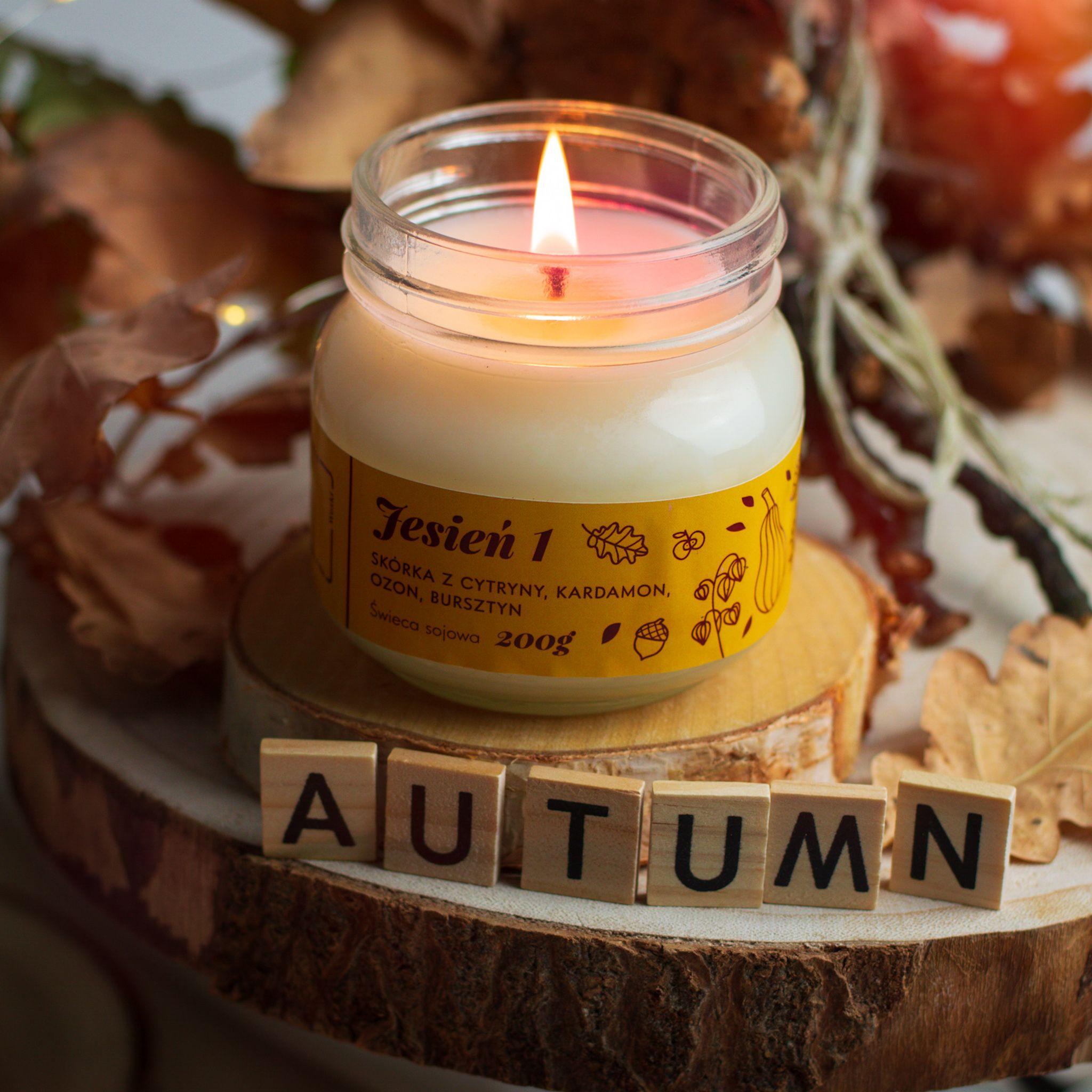 Scented candle Premium - Autumn 1 / Polish product