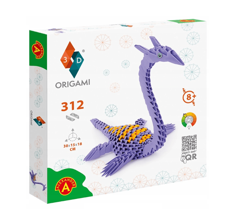 Alexander, Origami 3D - Plezjozaur