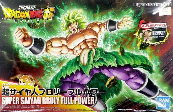 Figurine collector's BANDAI Dragon Ball Super Saiyan Broly Full Power