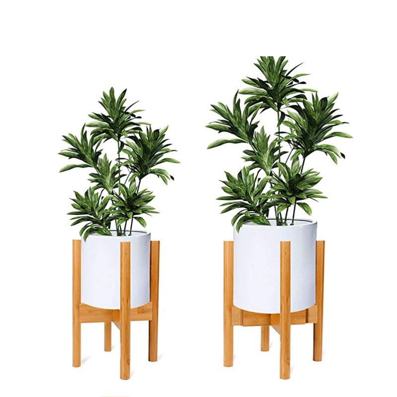 Bamboo flowerbed, flower stand