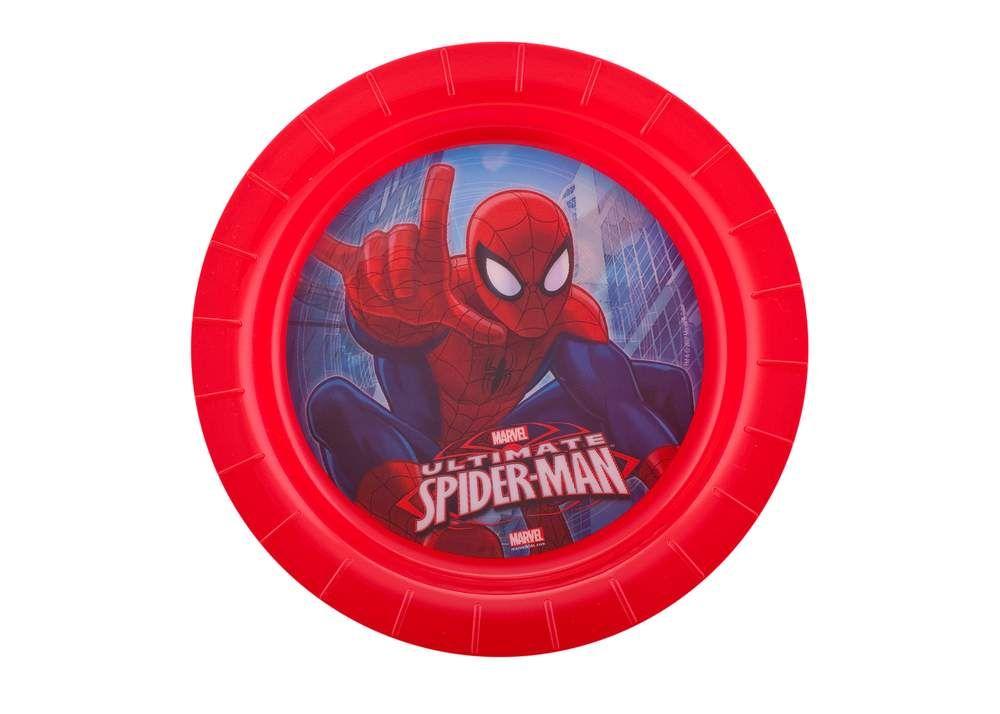 Talerz płytki 22cm Spiderman
