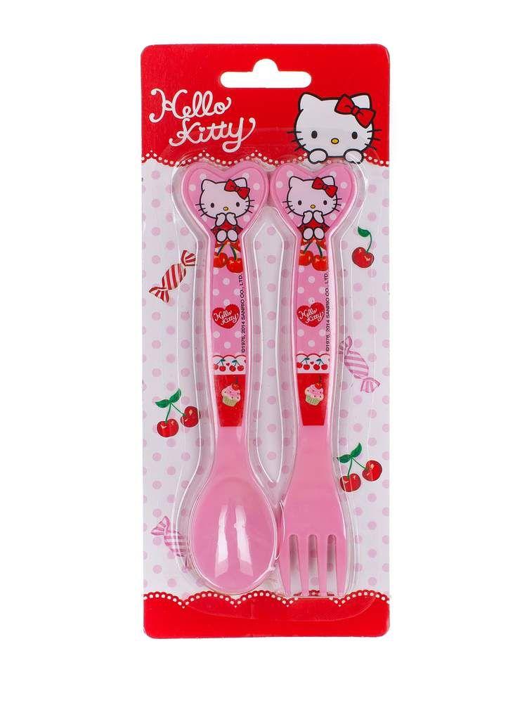 Sztućce dla dzieci Hello Kitty 2szt