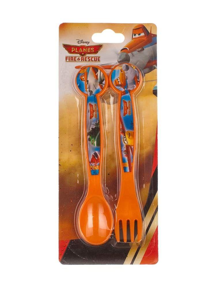 Cutlery for children. Airplanes 2 pcs