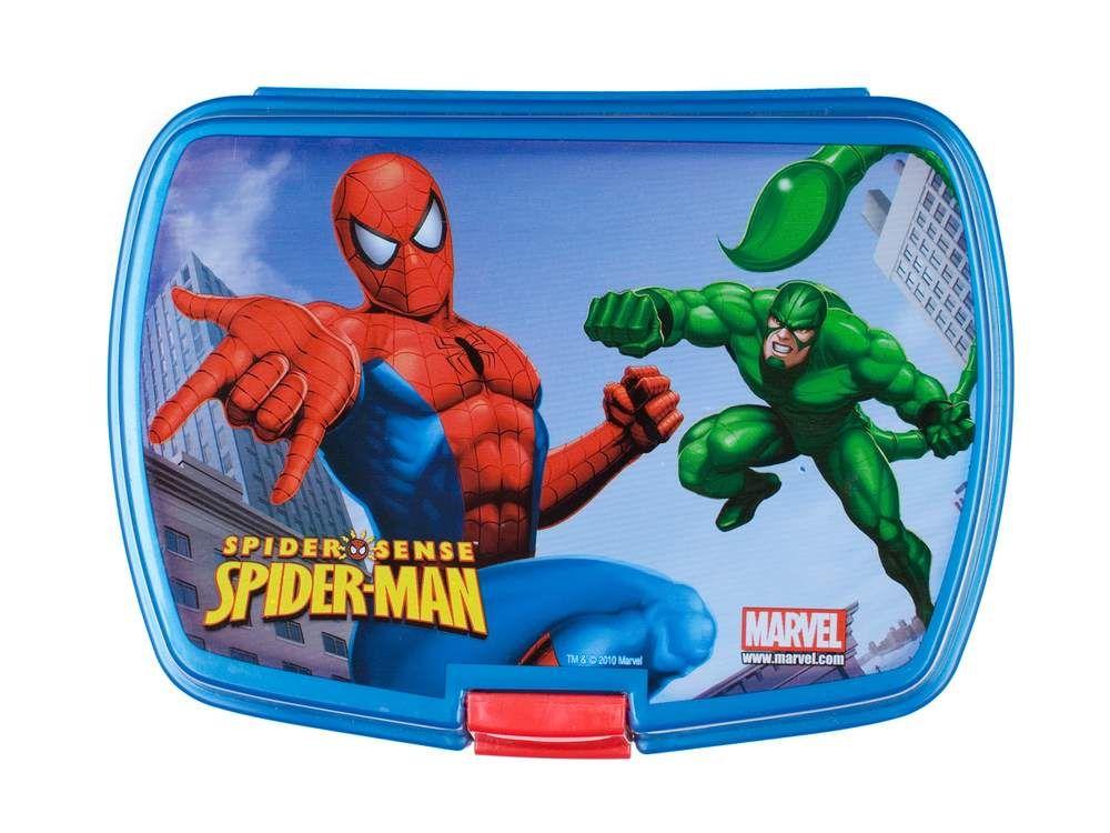 Pudełko śniadaniowe Spiderman 17x12,5 cm