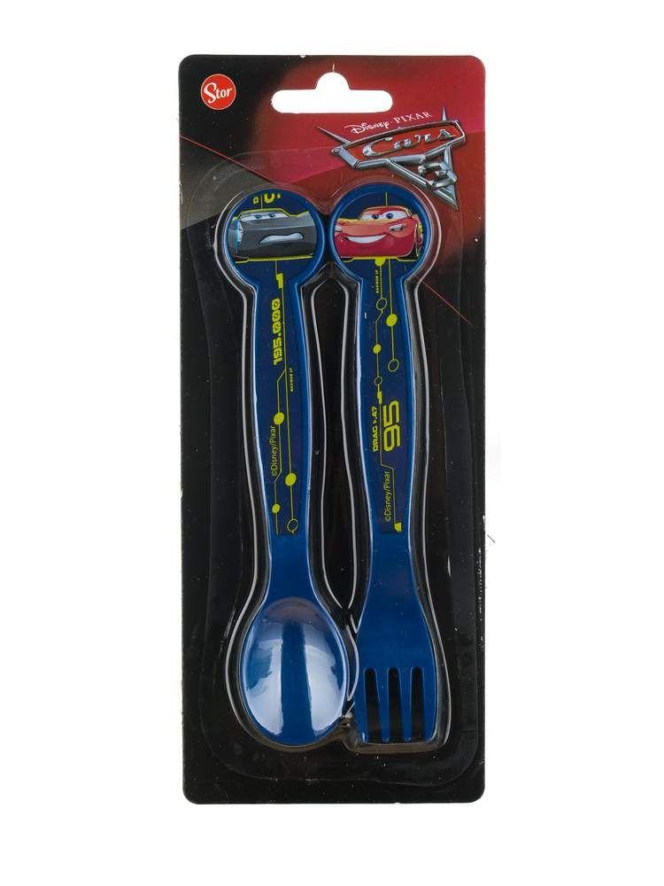 CARS cutlery for children, 2 pcs