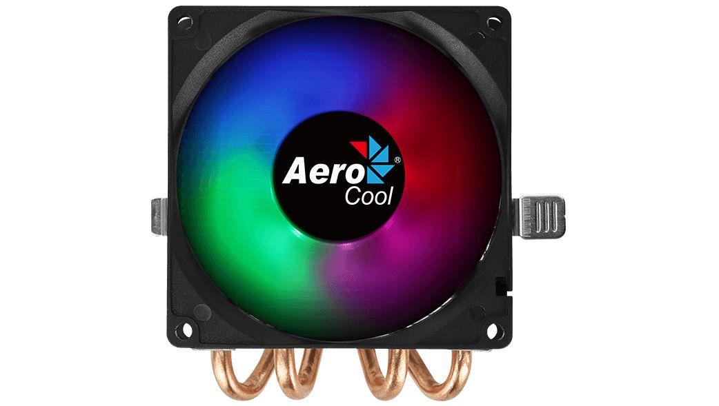 Aerocool Air Frost 4 Processor Cooler 9 cm Black