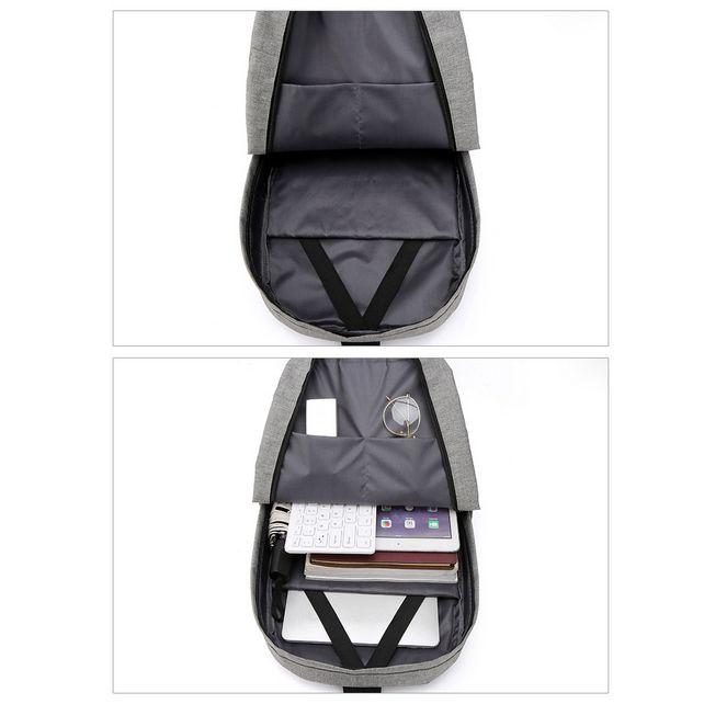 Youth backpack for a laptop - Gray