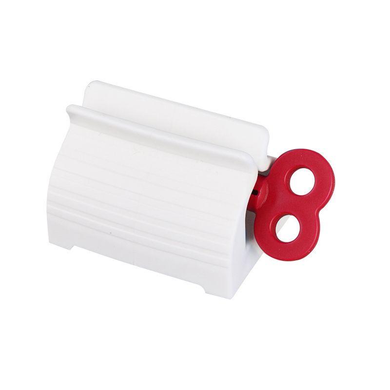 Toothpaste tube squeezer - red