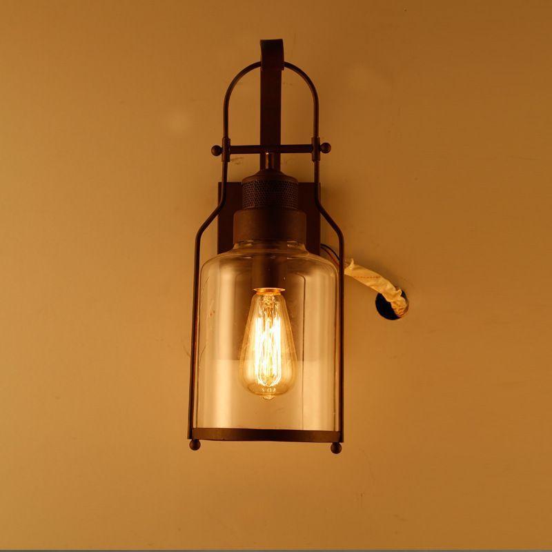 Wall lamp / Wall lamp - lantern