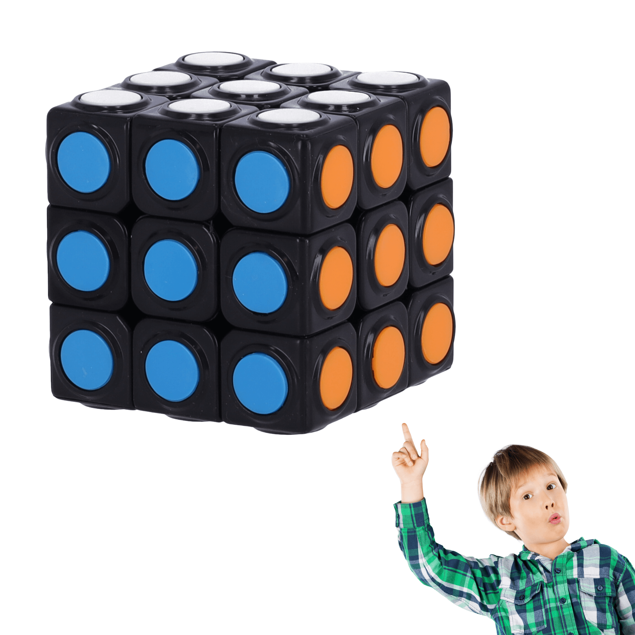 Nowoczesna układanka, kostka logiczna, Kostka Rubika - typ VII