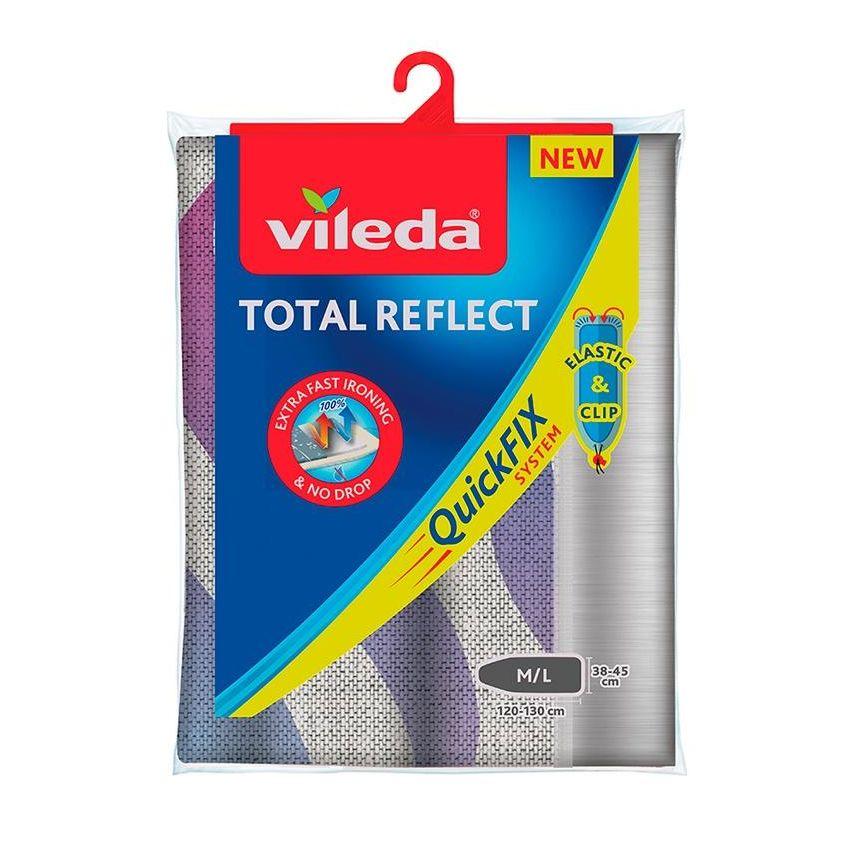 Vileda Total Reflect Ironing board top cover Blue,Grey,White
