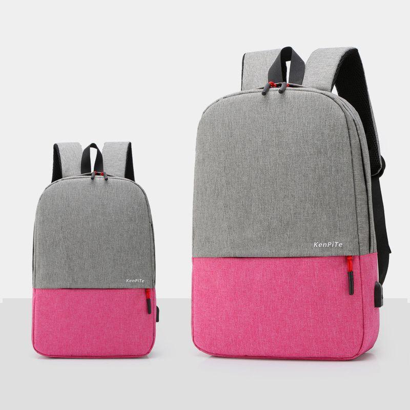 Plecak młodzieżowy na laptop 15,6' - różowy