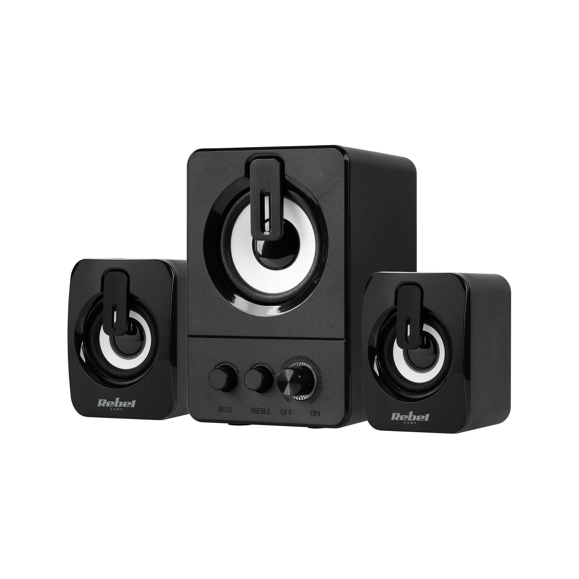 Rebel Comp CS-50 2.1 PC Speakers