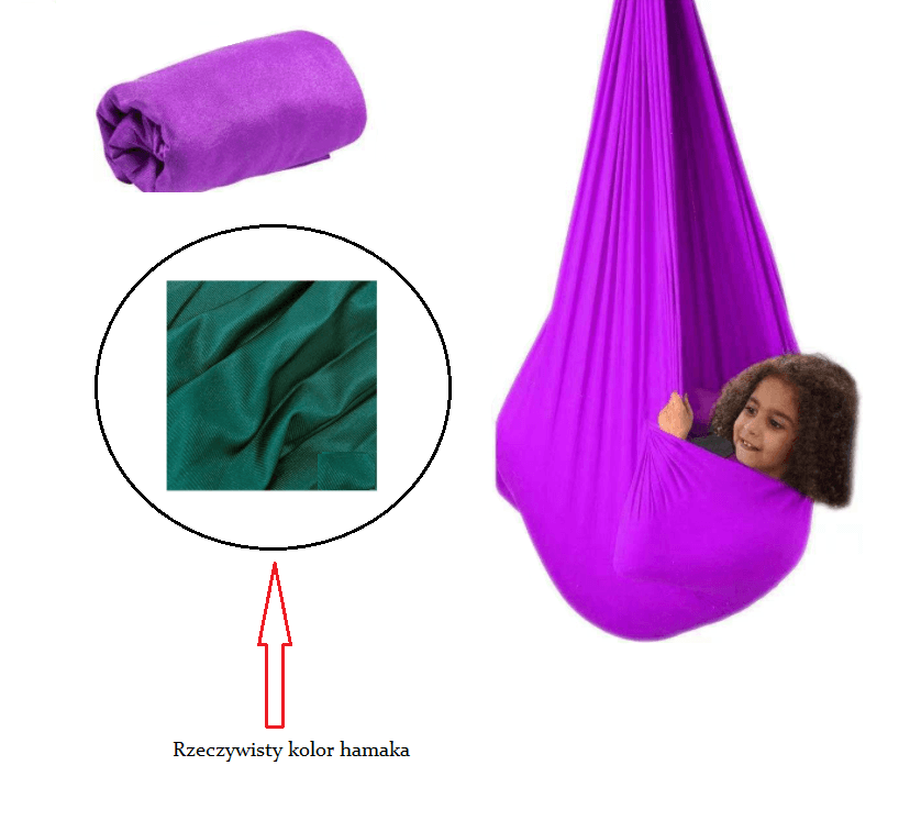 Children's hammock 1M - bottle green