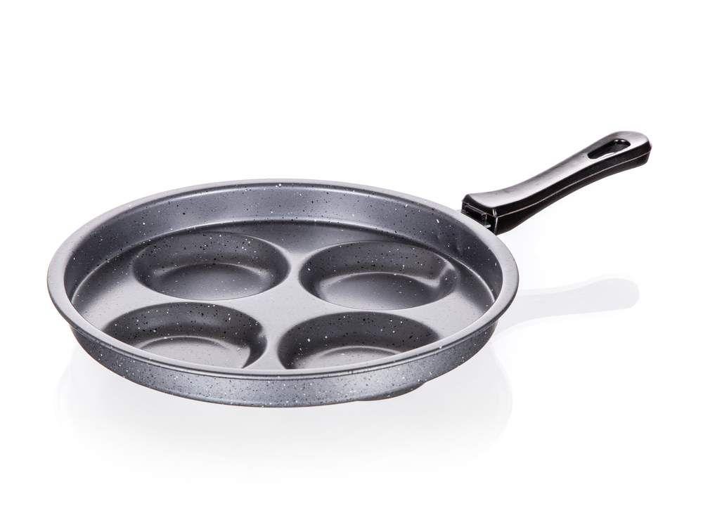 Frying pan for 4 GRANITE Gray pancakes 24 cm