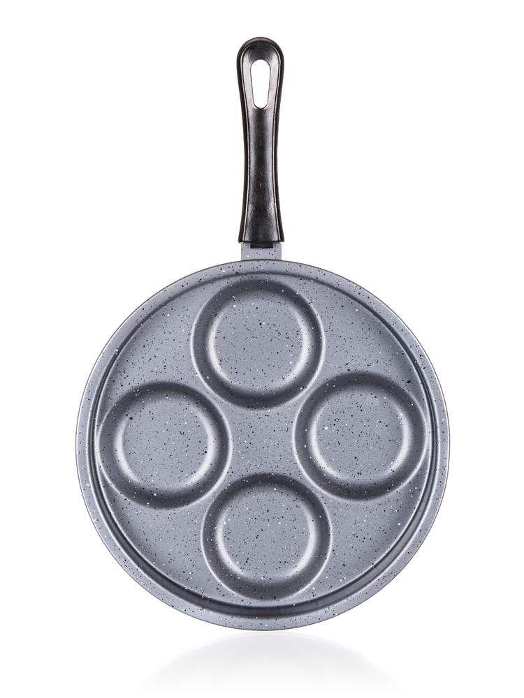 Frying pan for 4 GRANITE Gray pancakes 24 cm