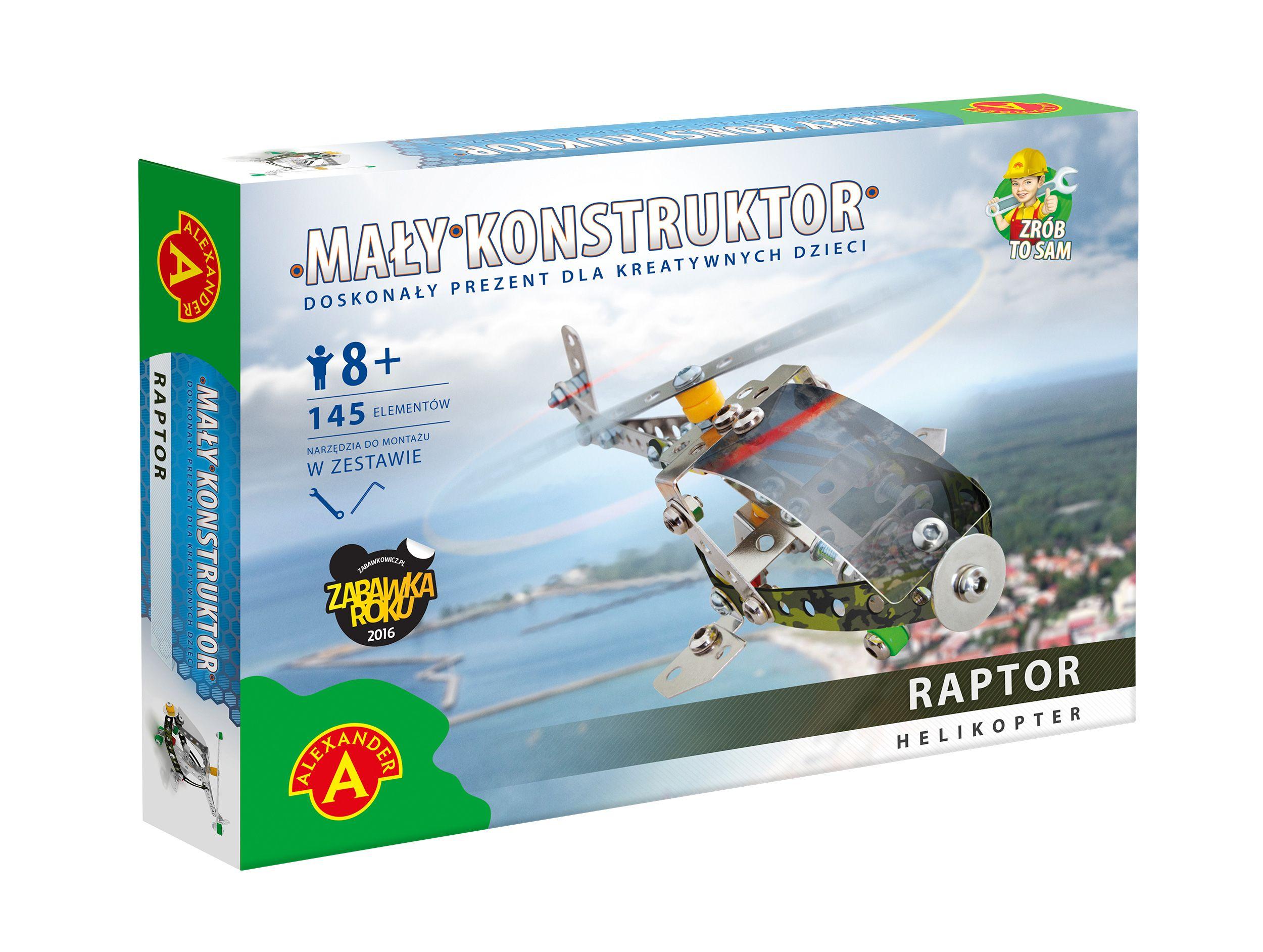 Construction toy Alexander - Little Constructor - Helicopter