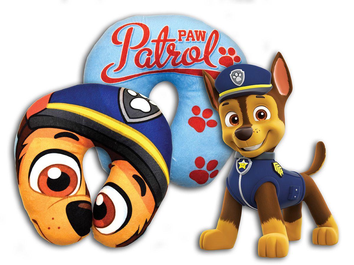 Headrest / Travel pillow for the Paw Patrol - Chase