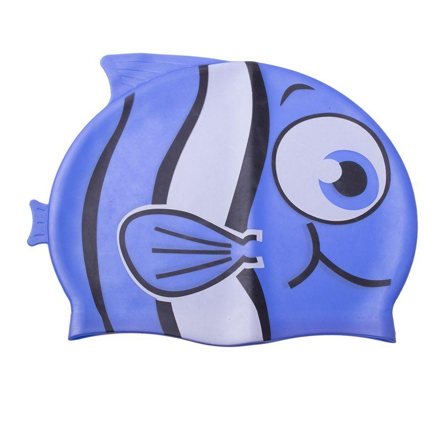 Swimming cap for children - blue