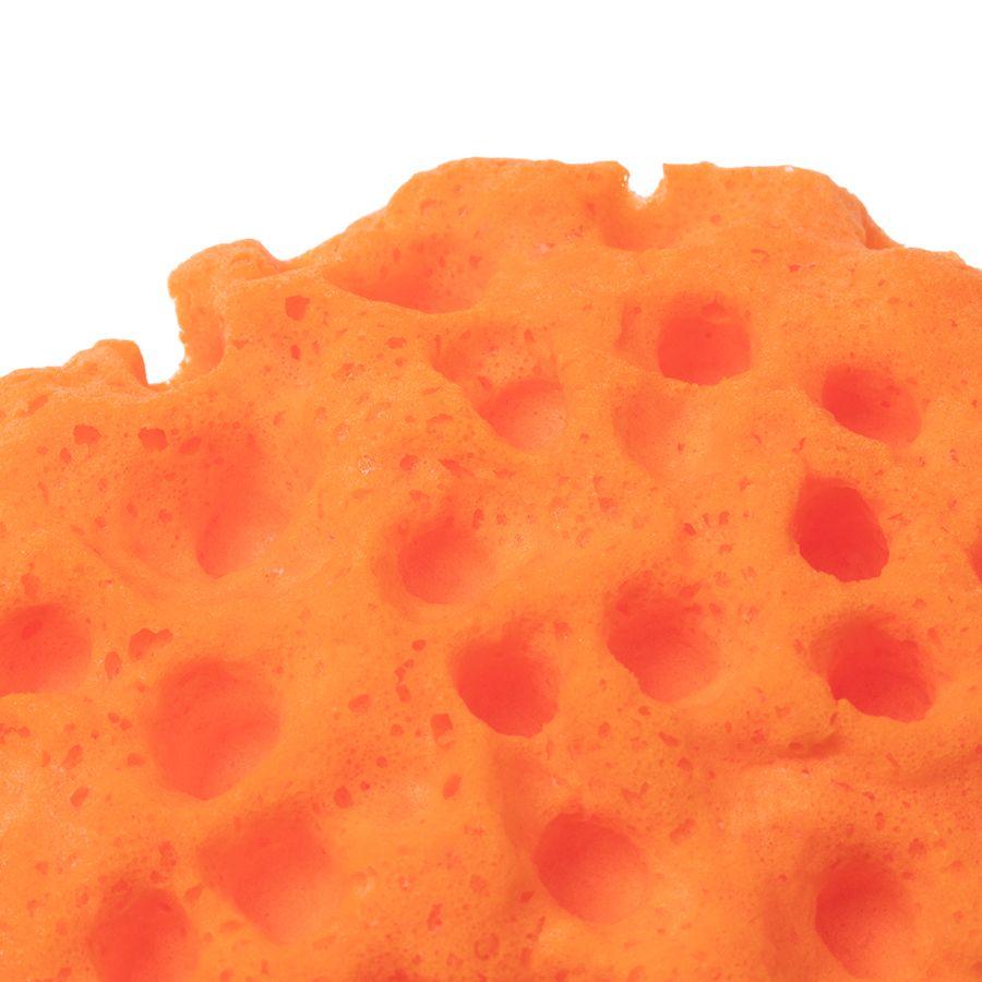 Bath washcloth / sponge - orange