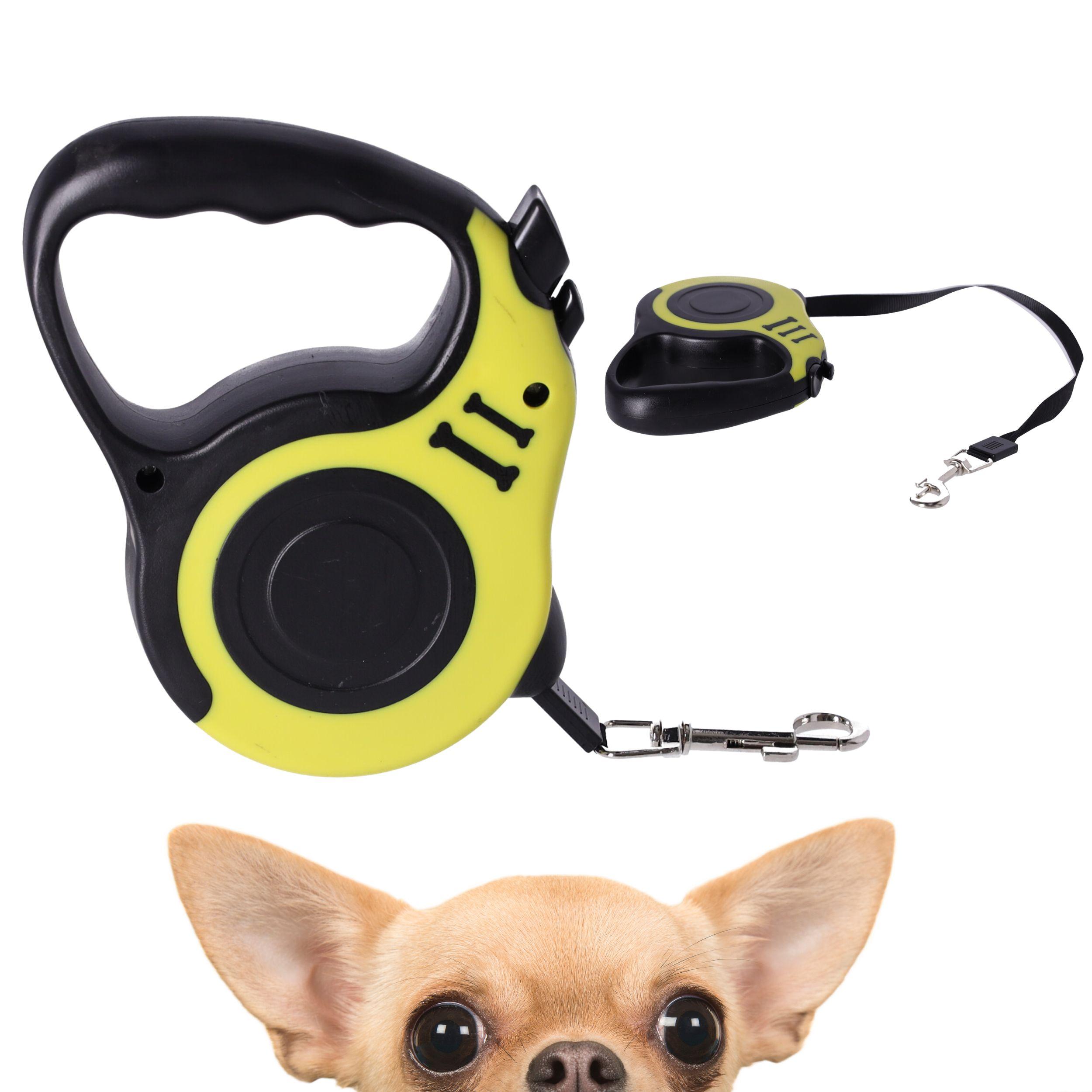 Automatic dog leash / tape leash - L. 3m, type I
