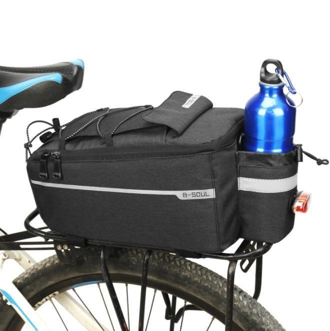 Multifunctional thermal bag for the trunk / Insulated bicycle pannier for the trunk - black