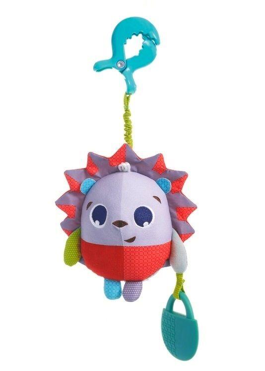 Bouncing Tiny Smarts pendant - Marie's hedgehog with teether