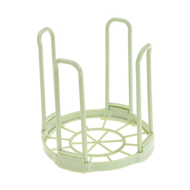 Vertical plate / bowl stand - green