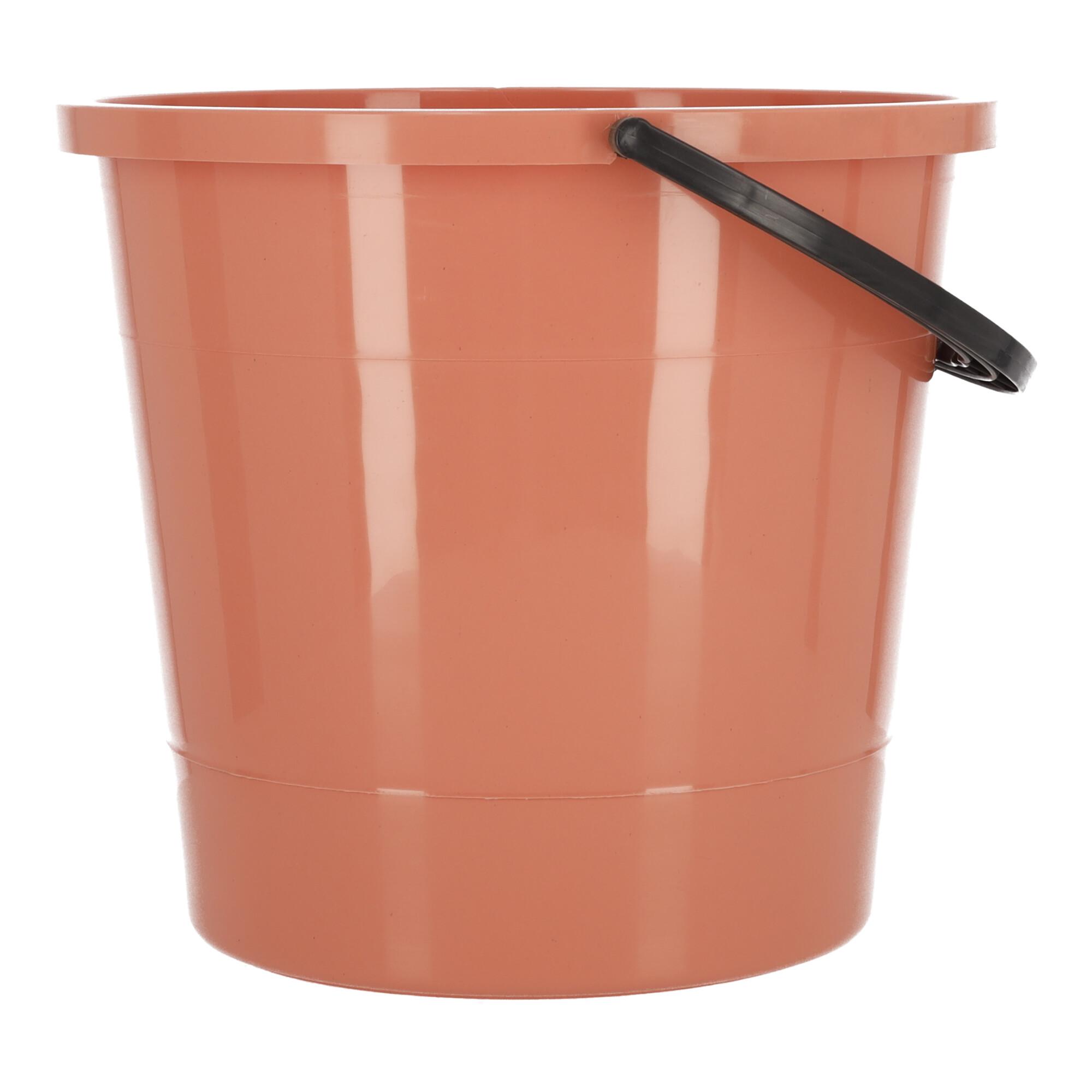 Bucket 10L, POLISH PRODUCT - salmon color