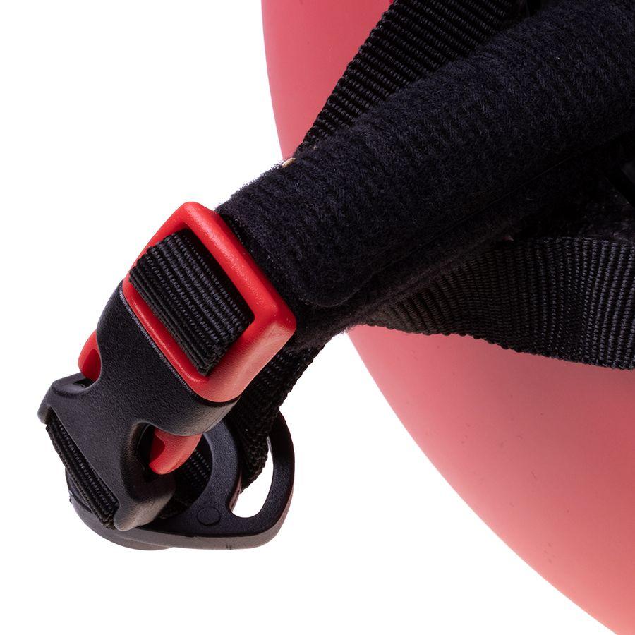 Kask + ochraniacze na rolki, deskorolkę, rower - czerwono czarny, rozmiar M