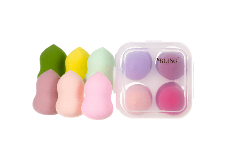 Beauty Blender Box Ombre - Set of make-up sponges 4 pcs. BLING, type II
