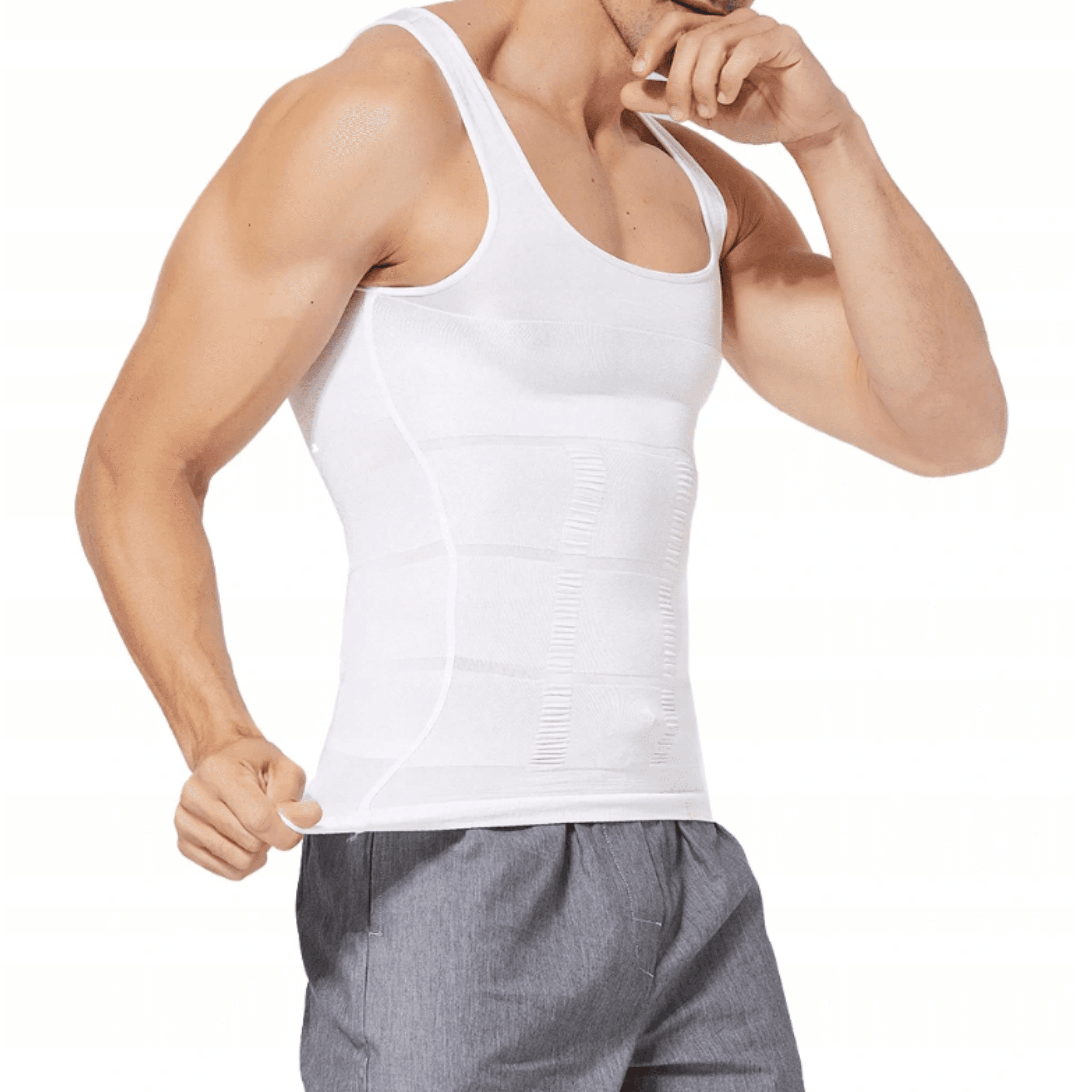 XL men's undershirt - modeling and slimming - strengthening the muscles of the spine