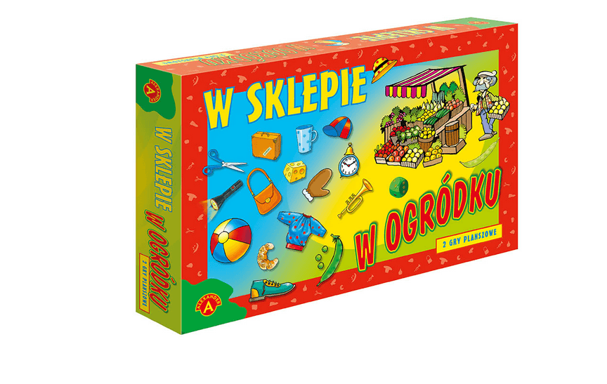 Alexander board game - In the Store / In the Garden