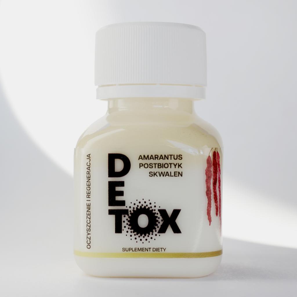 Detox shot with amaranth oil