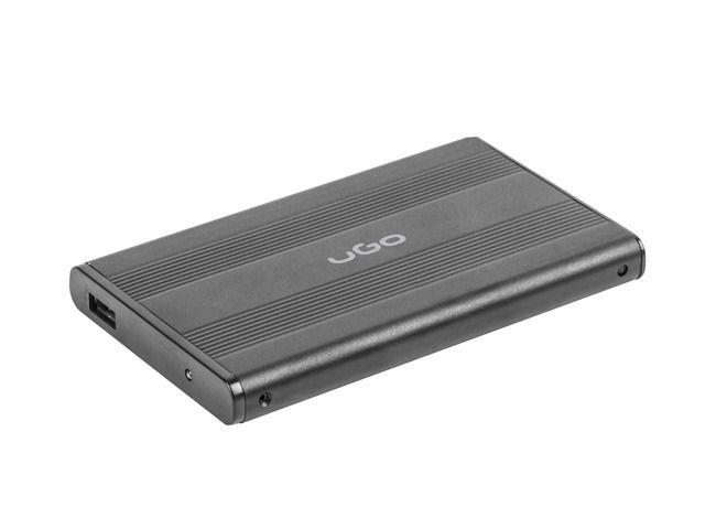 UGO OUTER ENCLOSURE 2.5" (SATA, USB 2.0, ALU)