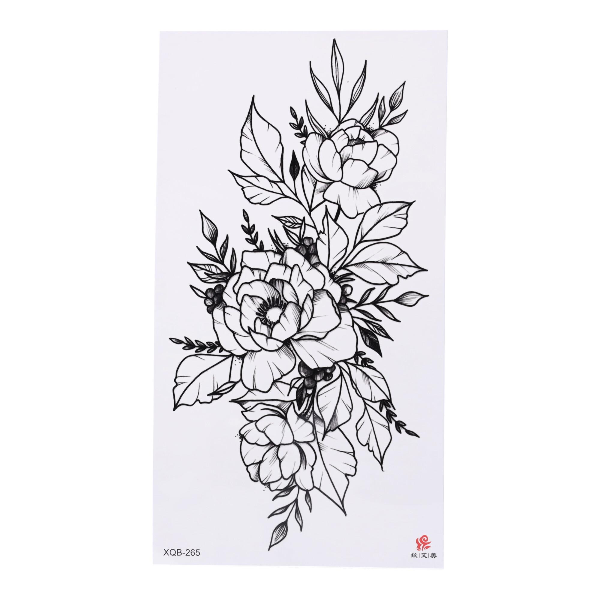 Temporary Water Tattoo/Tattoo Sticker Pattern Flowers
