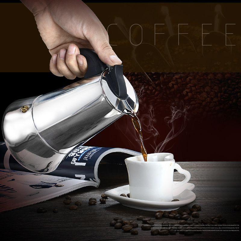 Coffee maker - silver 100ml