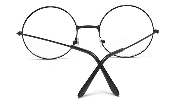 Okulary okrągłe Harry Potter - czarne