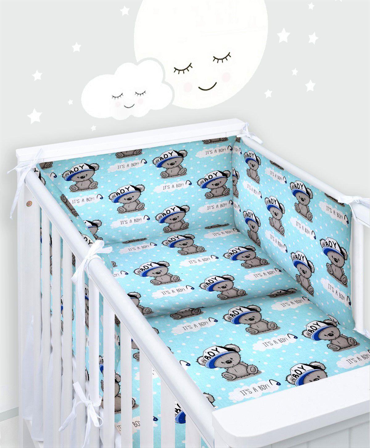 A set of children's bedding 3in1 90x120cm - It's a boy