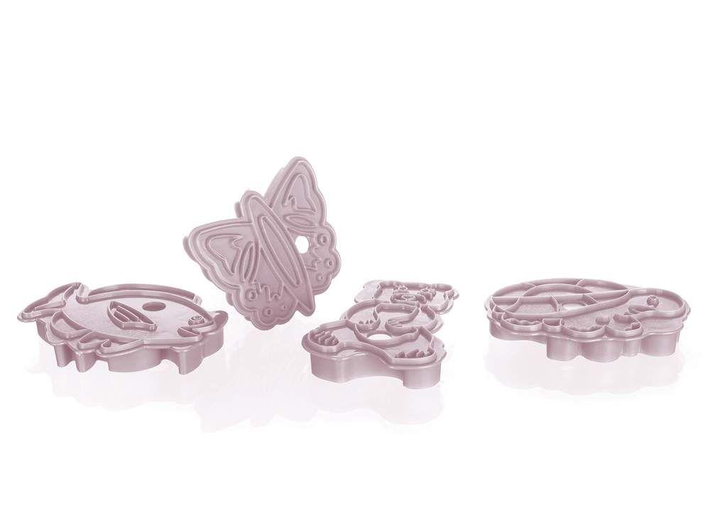 Decorative Stamps, 4pcs 2in1