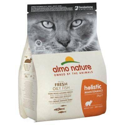 ALMO NATURE Holistic Adult with oily fish - Dry Cat Food - 2 kg