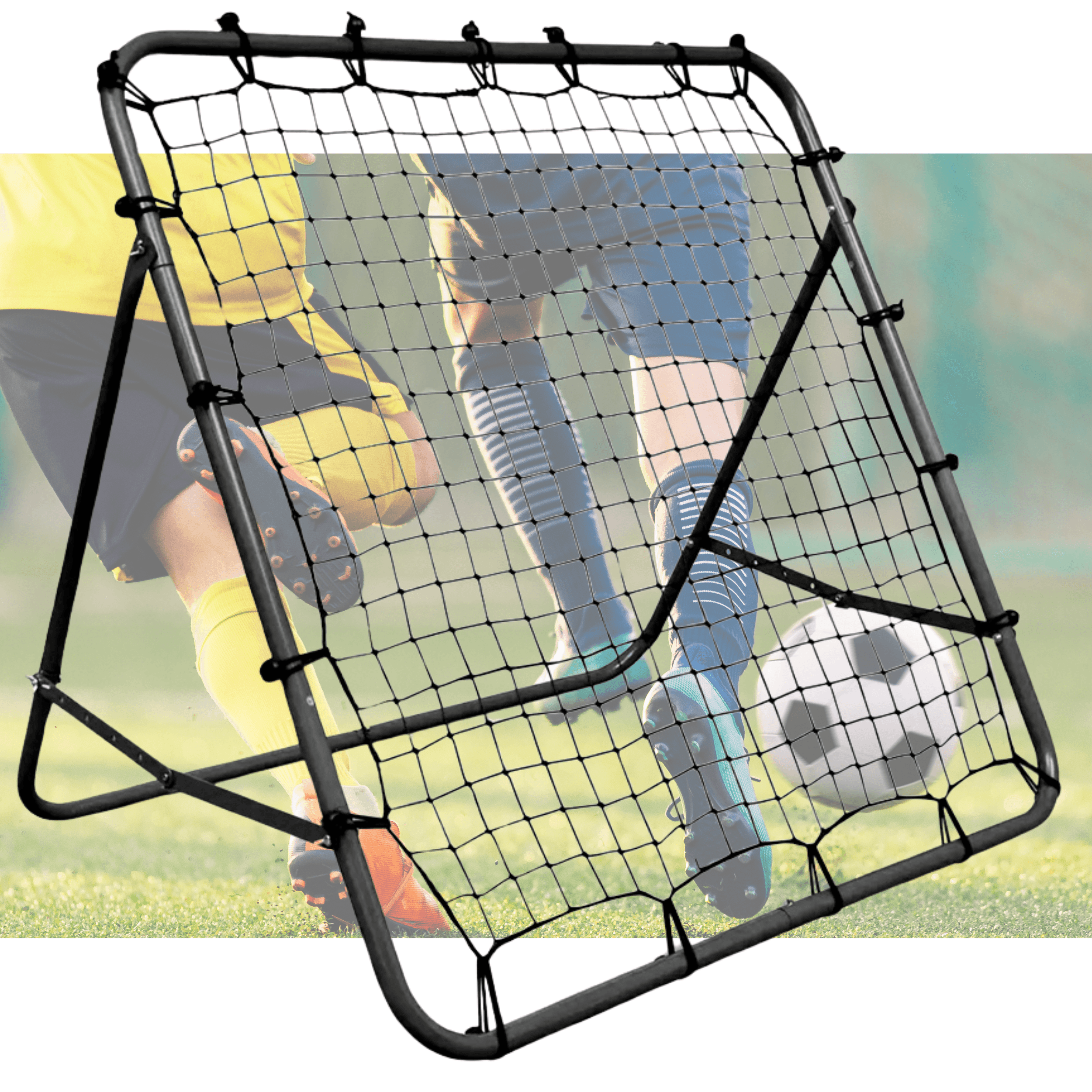 Training frame goal with football net 120x120cm